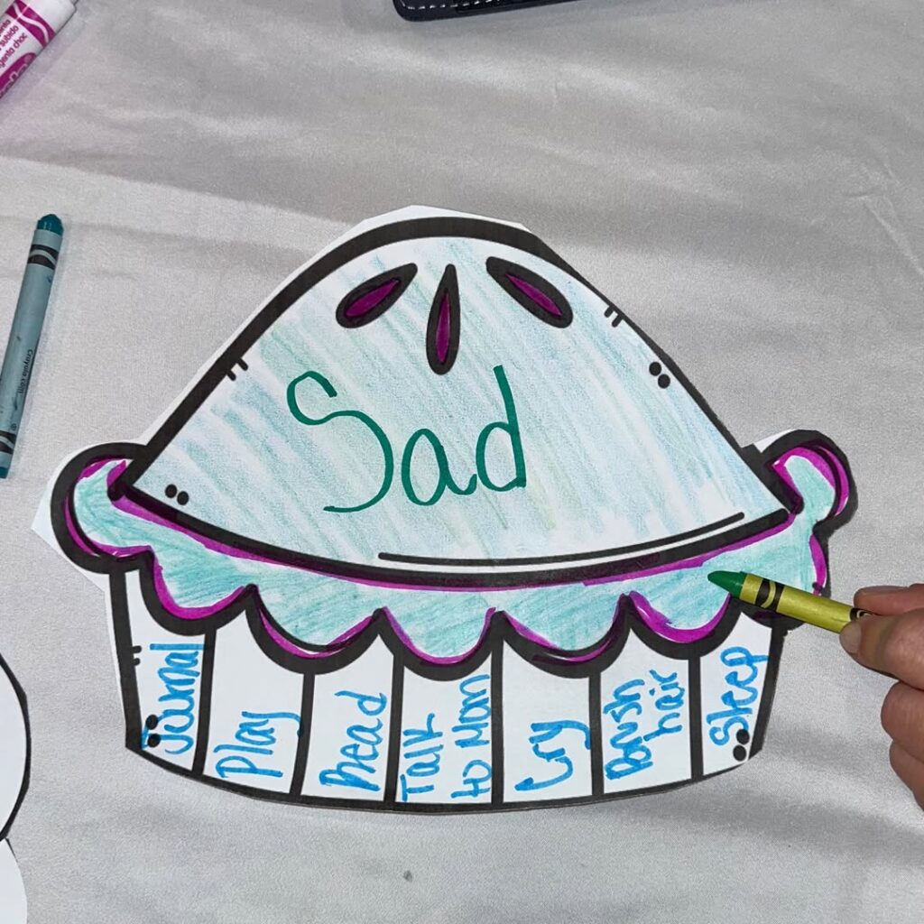 ✨ Feelings Pie Time! 🥧Kids explored the big world of emotions by creating our own “Feelings Pie (5)
